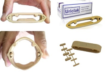 Verpackung und Inhalt der Uriclak-Box